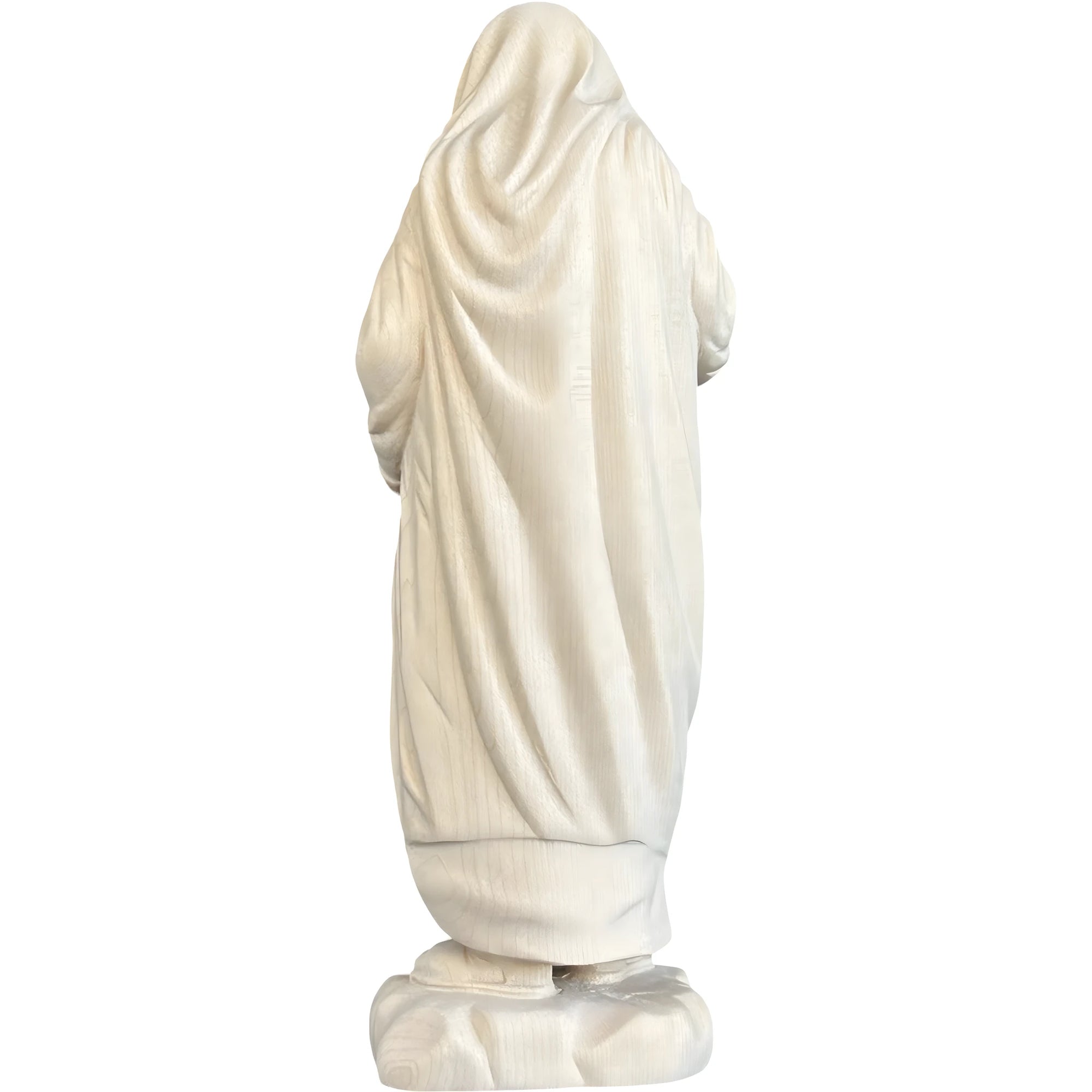 Statua Madre Teresa di Calcutta in Legno d'Acero e Tiglio Val Gardena