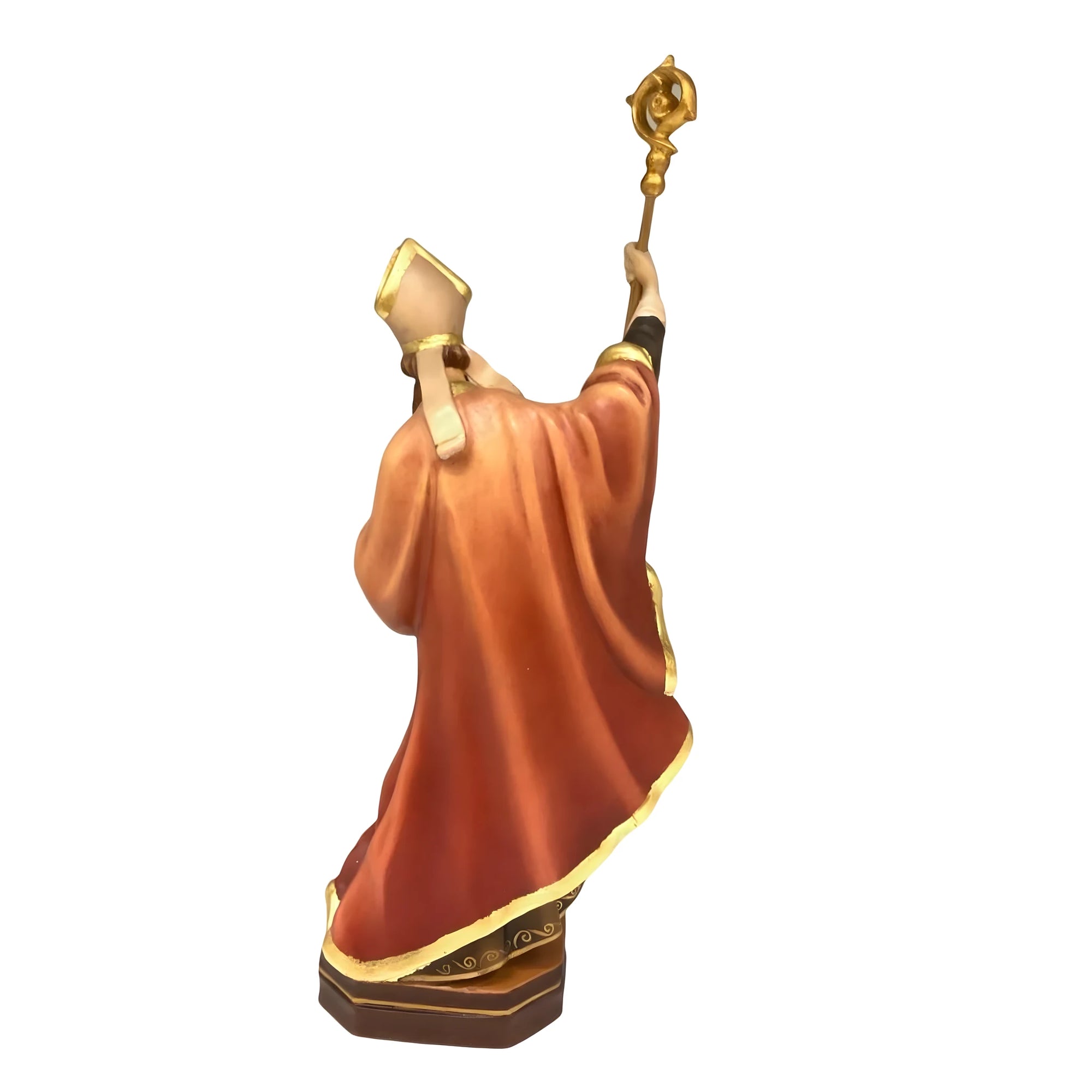 Statua-San-Caio-Papa-in-Legno