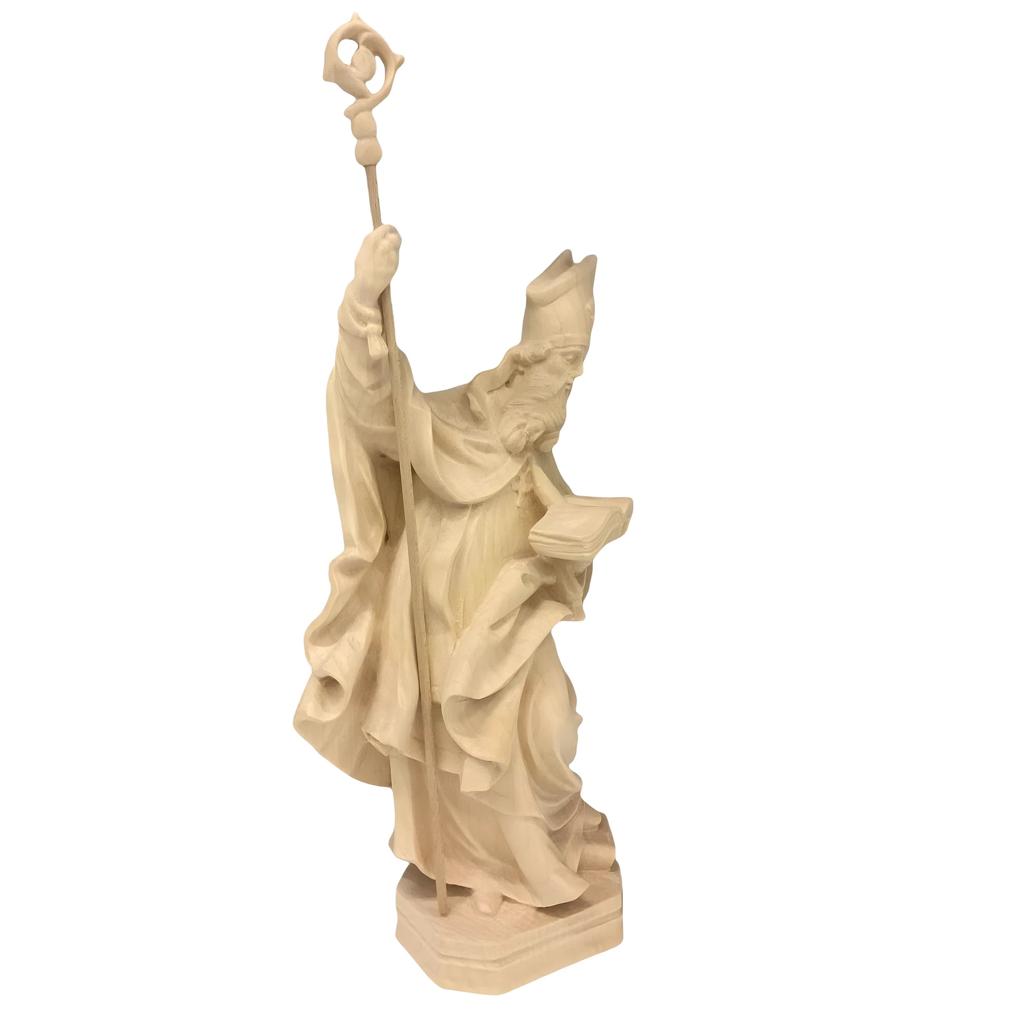 Statua-San-Caio-Papa-in-Legno