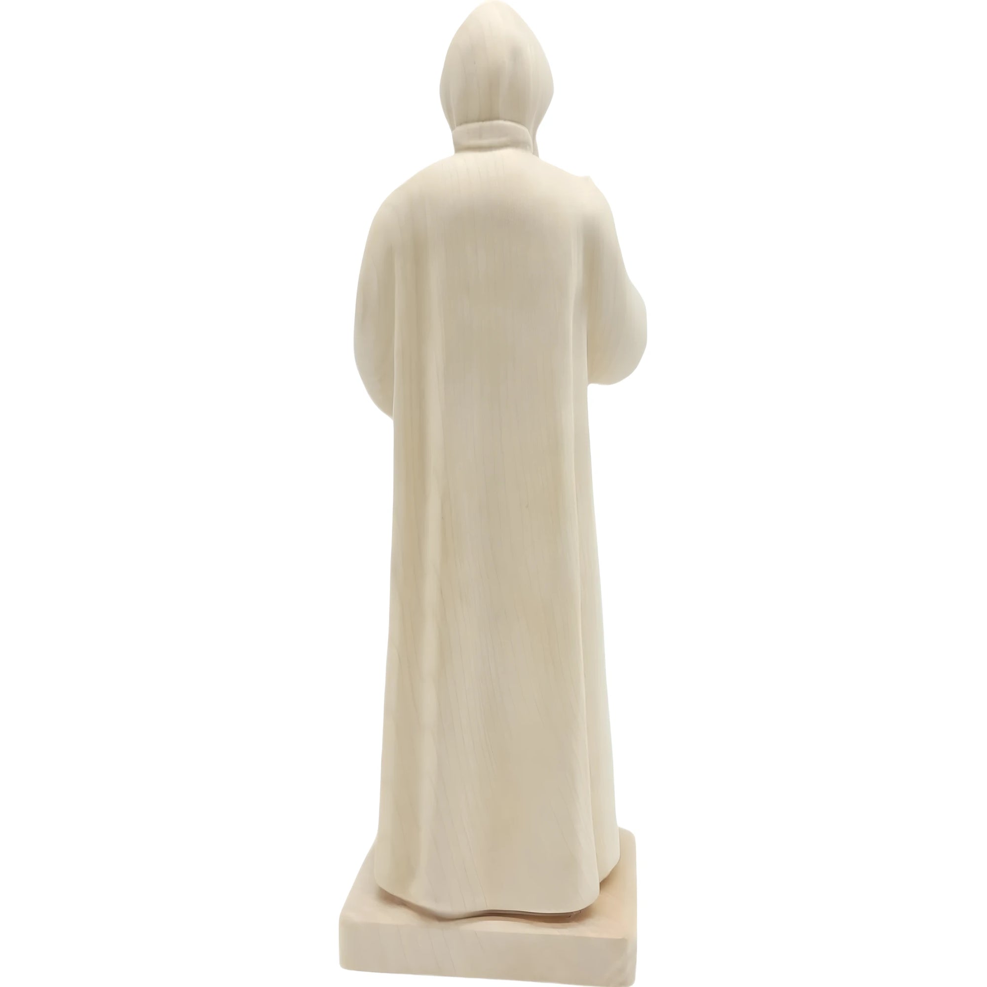 Statua San Charbel Makhlouf in Legno Scolpito a Mano Val Gardena