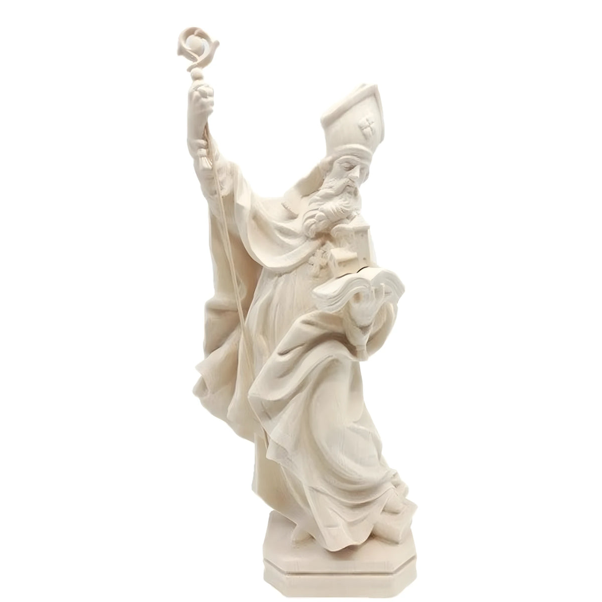Statua-San-Gebardo-di-Costanza-in-Legno-Intagliato-a-Mano