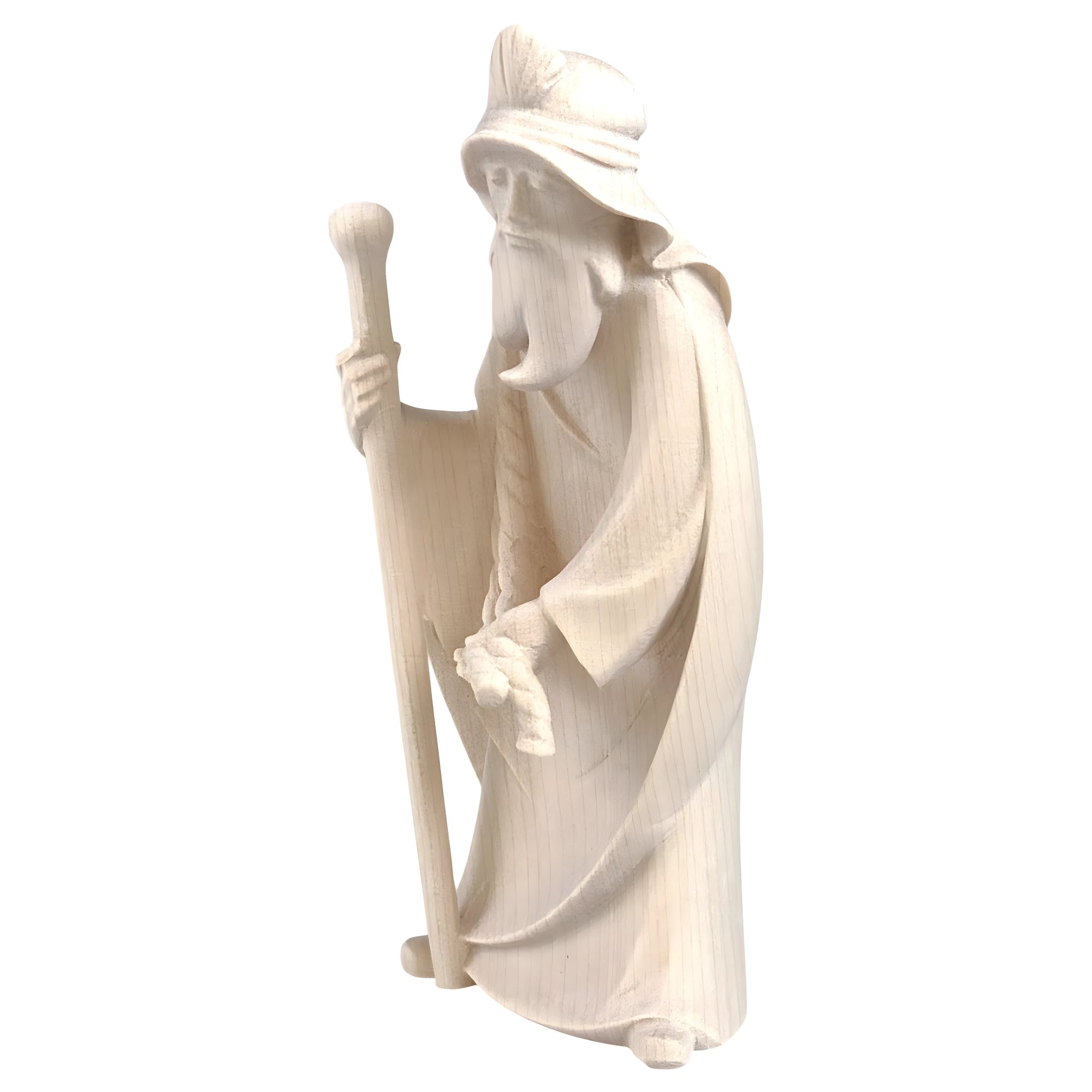 Camel Driver Statue for Carved Wooden Nativity Scene