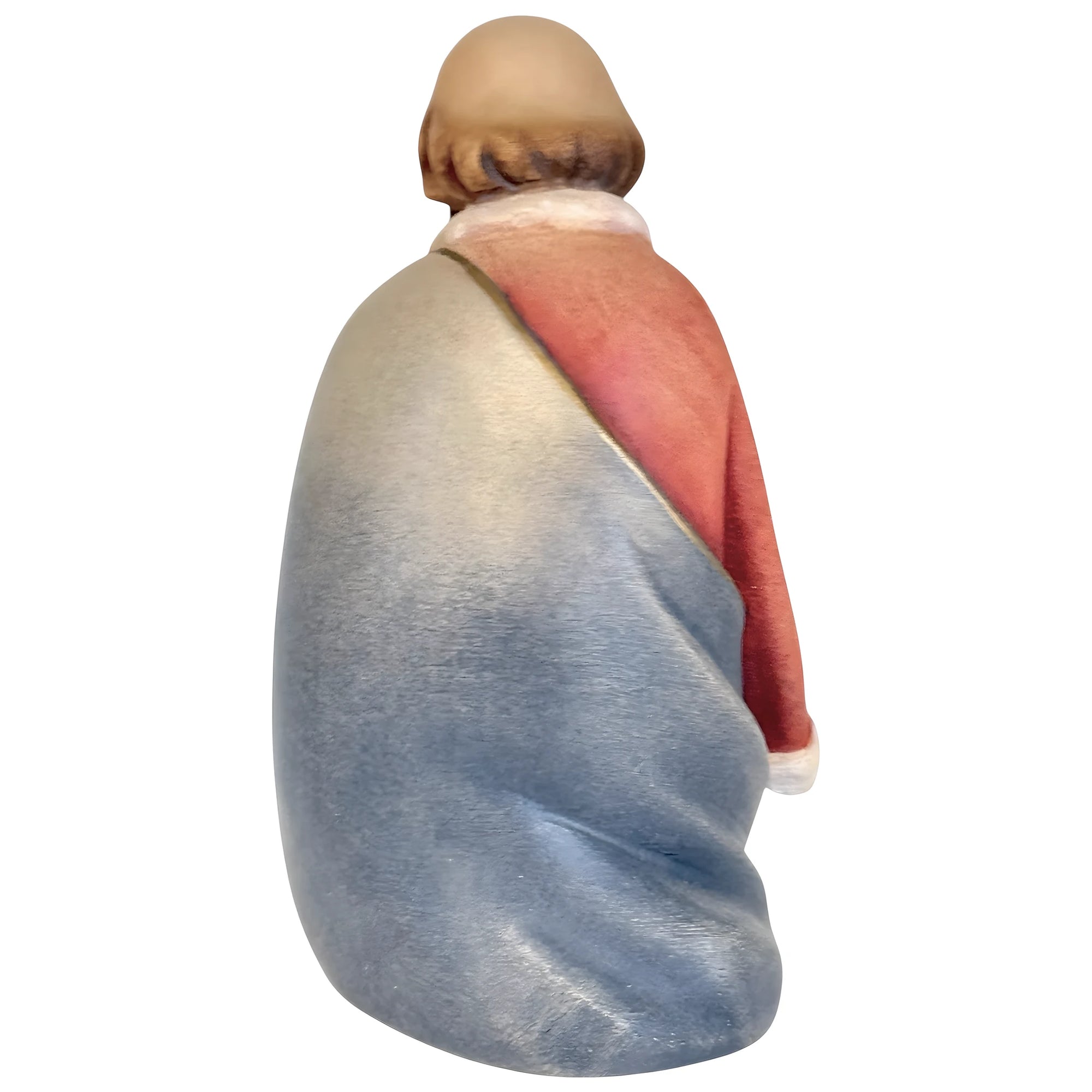 King Balthazar Statue for Nativity Scene in Val Gardena Maple Wood