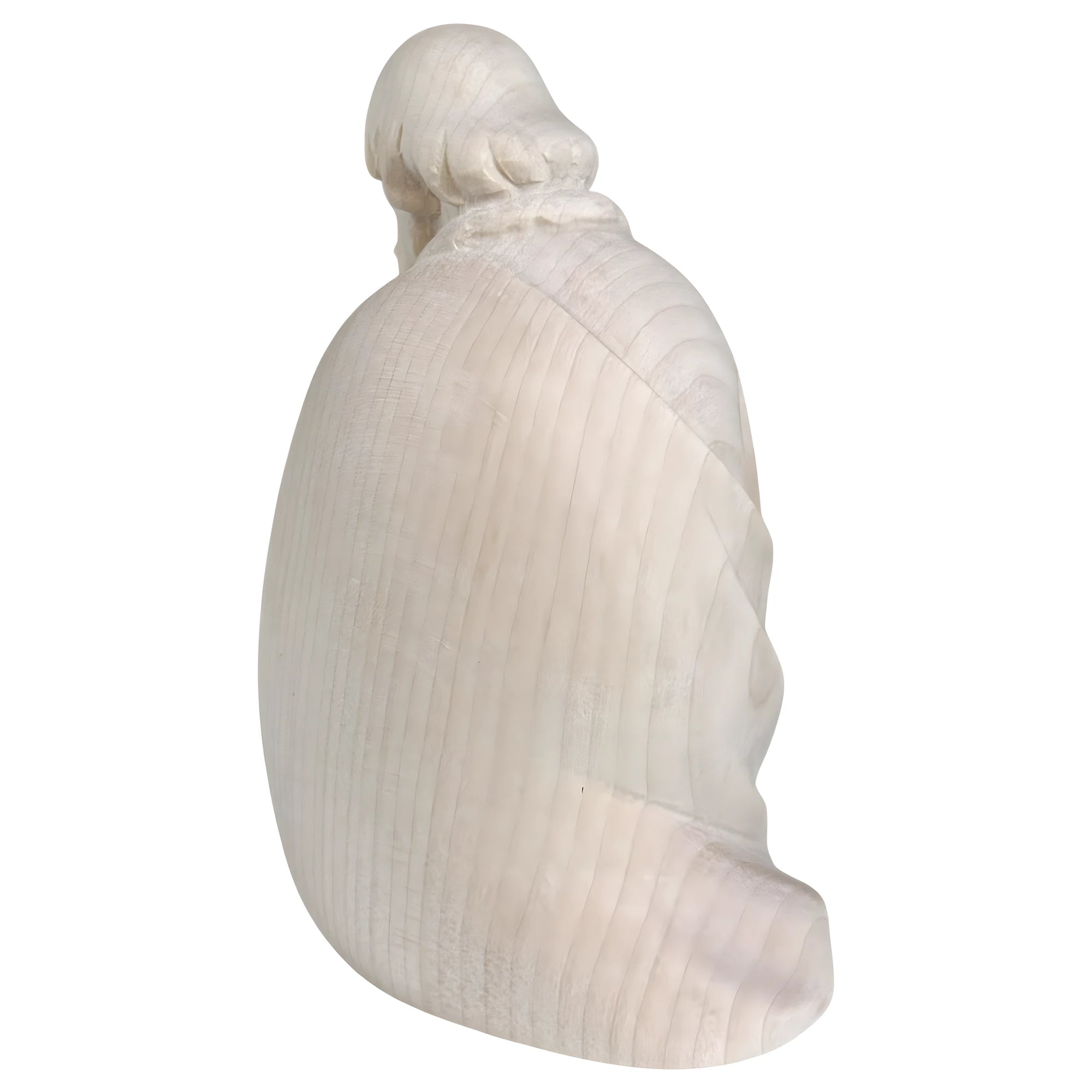 King Balthazar Statue for Nativity Scene in Val Gardena Maple Wood