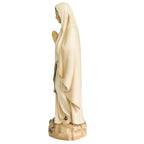 Statue de la Madone de Lourdes en Bois Sculptée à la Main dans le Val Gardena