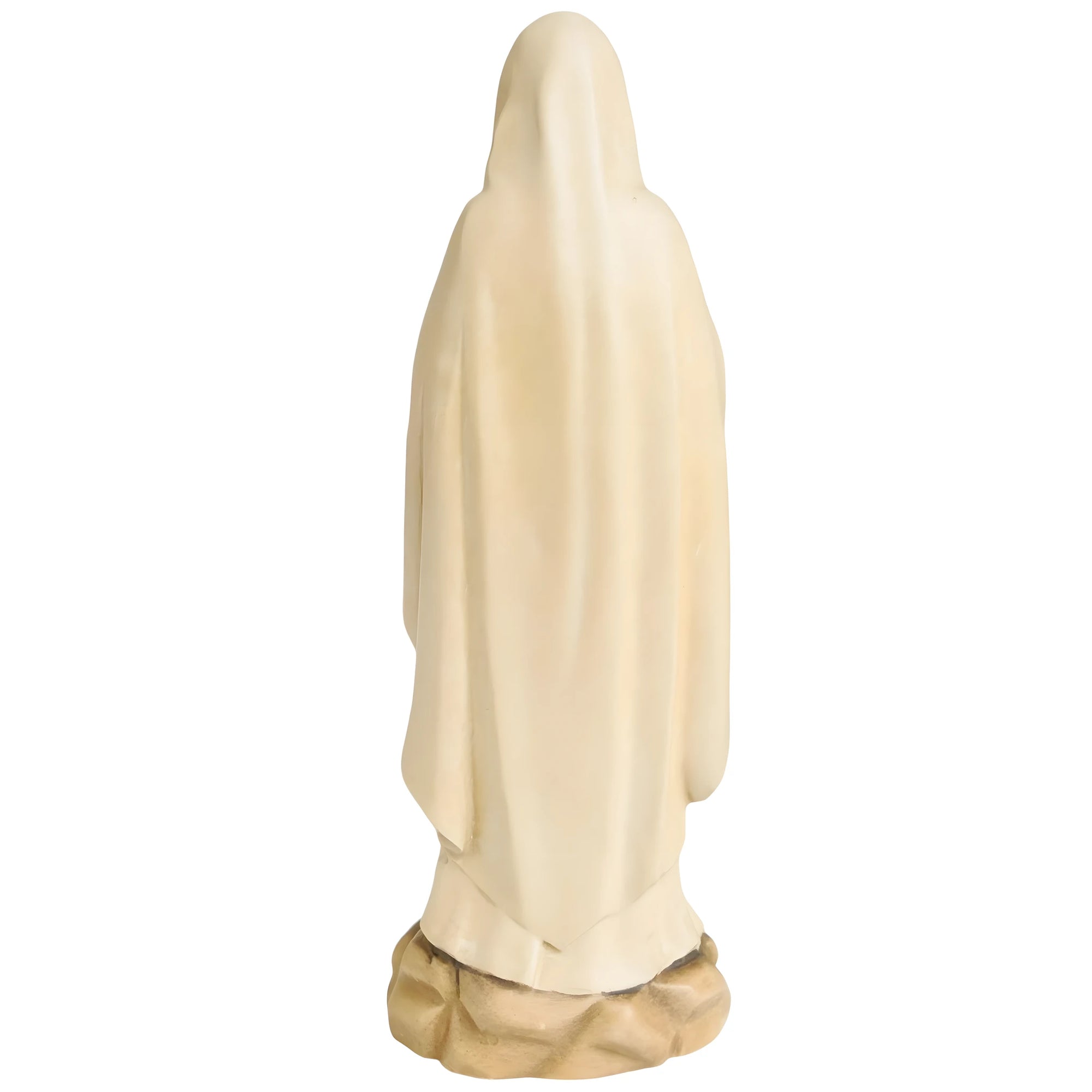 Statua della Madonna di Lourdes in Legno Scolpita a Mano in Val Gardena