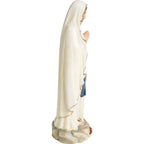 Statue de la Madone de Lourdes en Bois Sculptée à la Main dans le Val Gardena