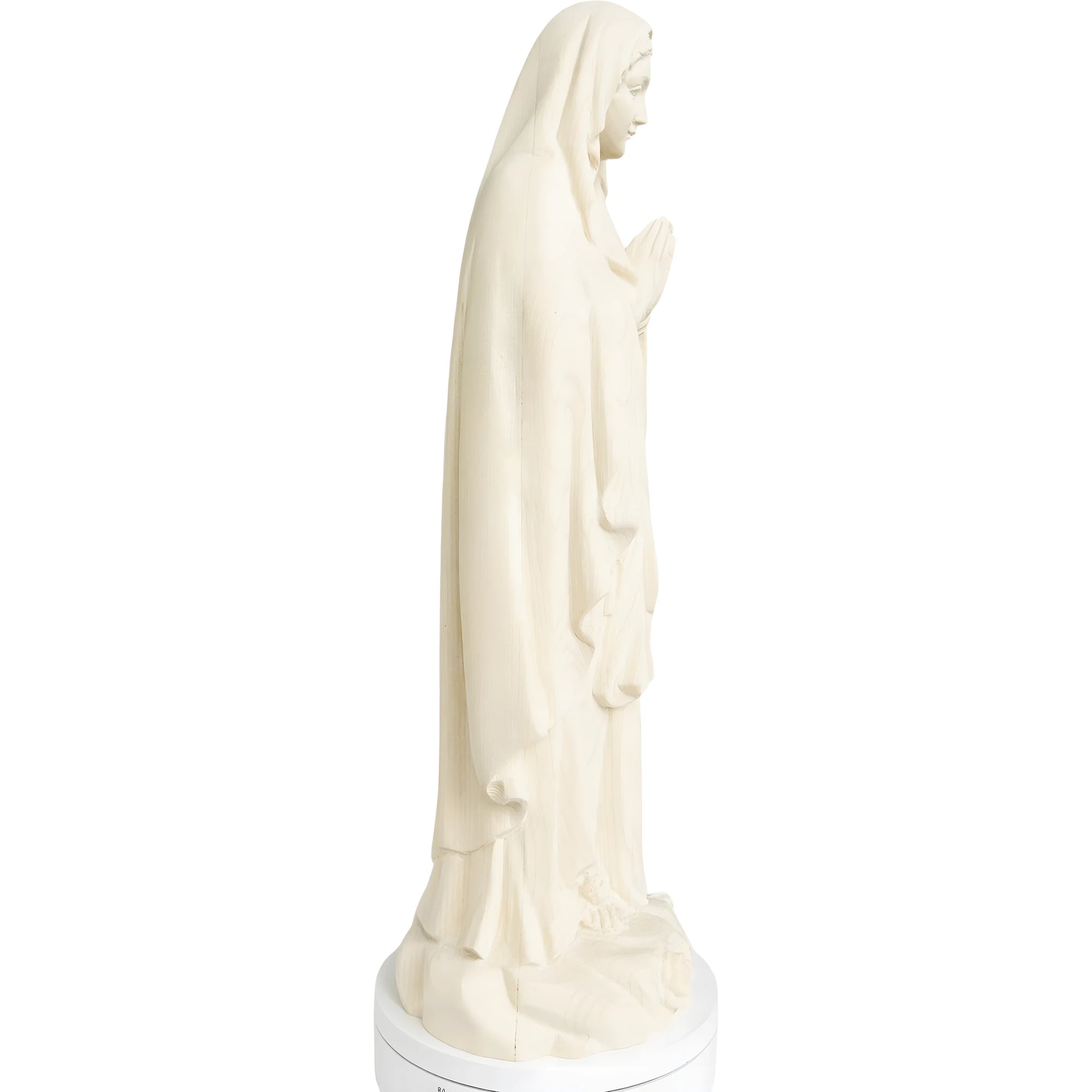 Statua della Madonna di Lourdes in Legno Scolpita a Mano in Val Gardena