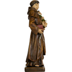 Figurka św. Antoniego Padewskiego z Dzieciątkiem Jezus i Laterną, 20 cm