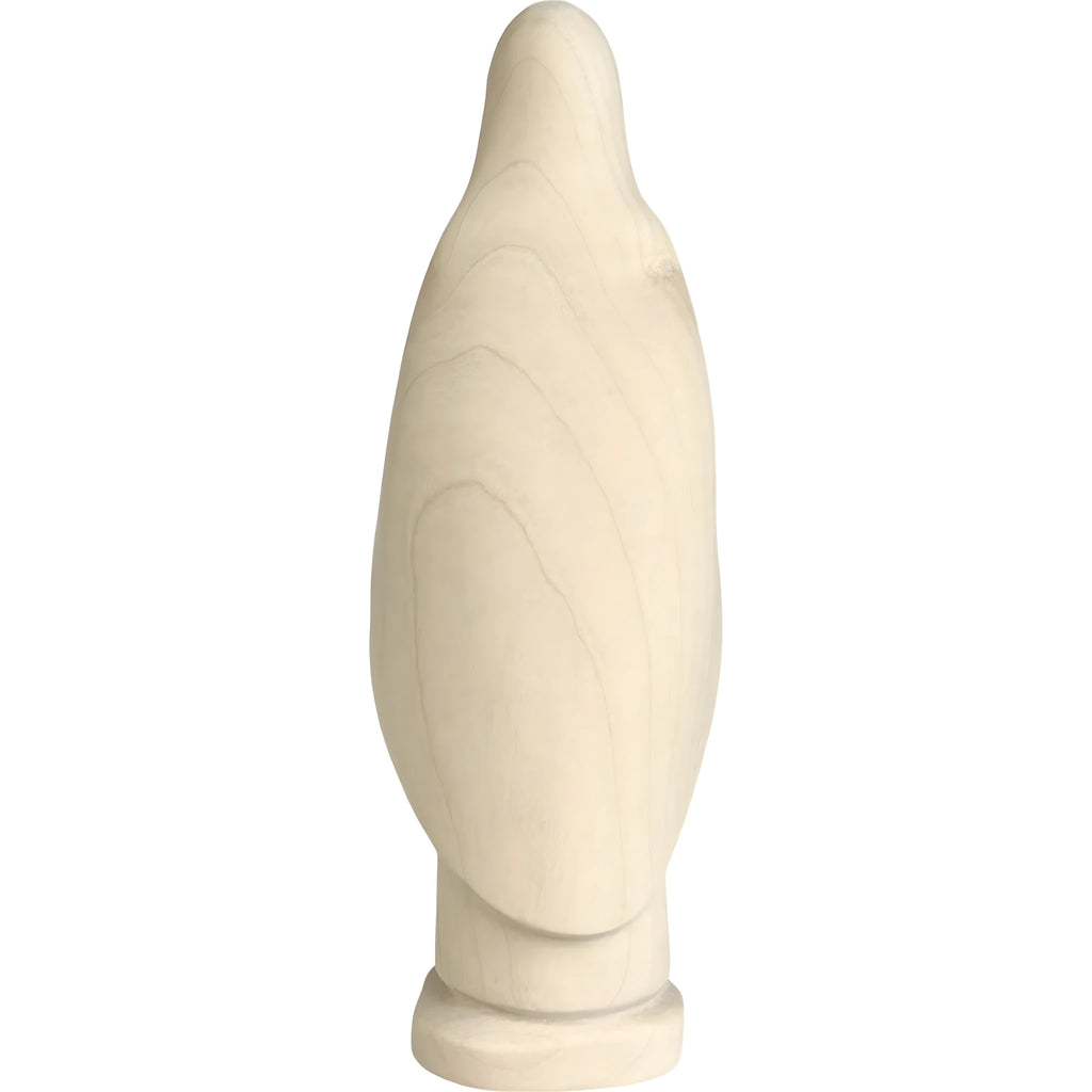 Our Lady of Lourdes Statue and Figurine in Hand-carved Val Gardena Wood