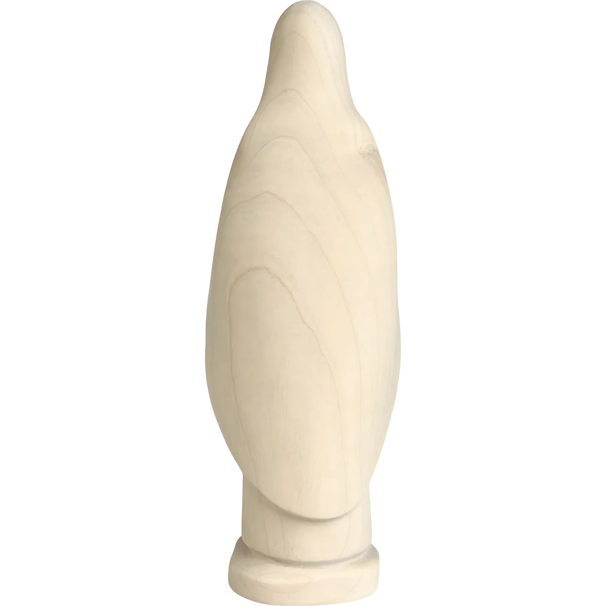 Our Lady of Lourdes Statue and Figurine in Hand-carved Val Gardena Wood