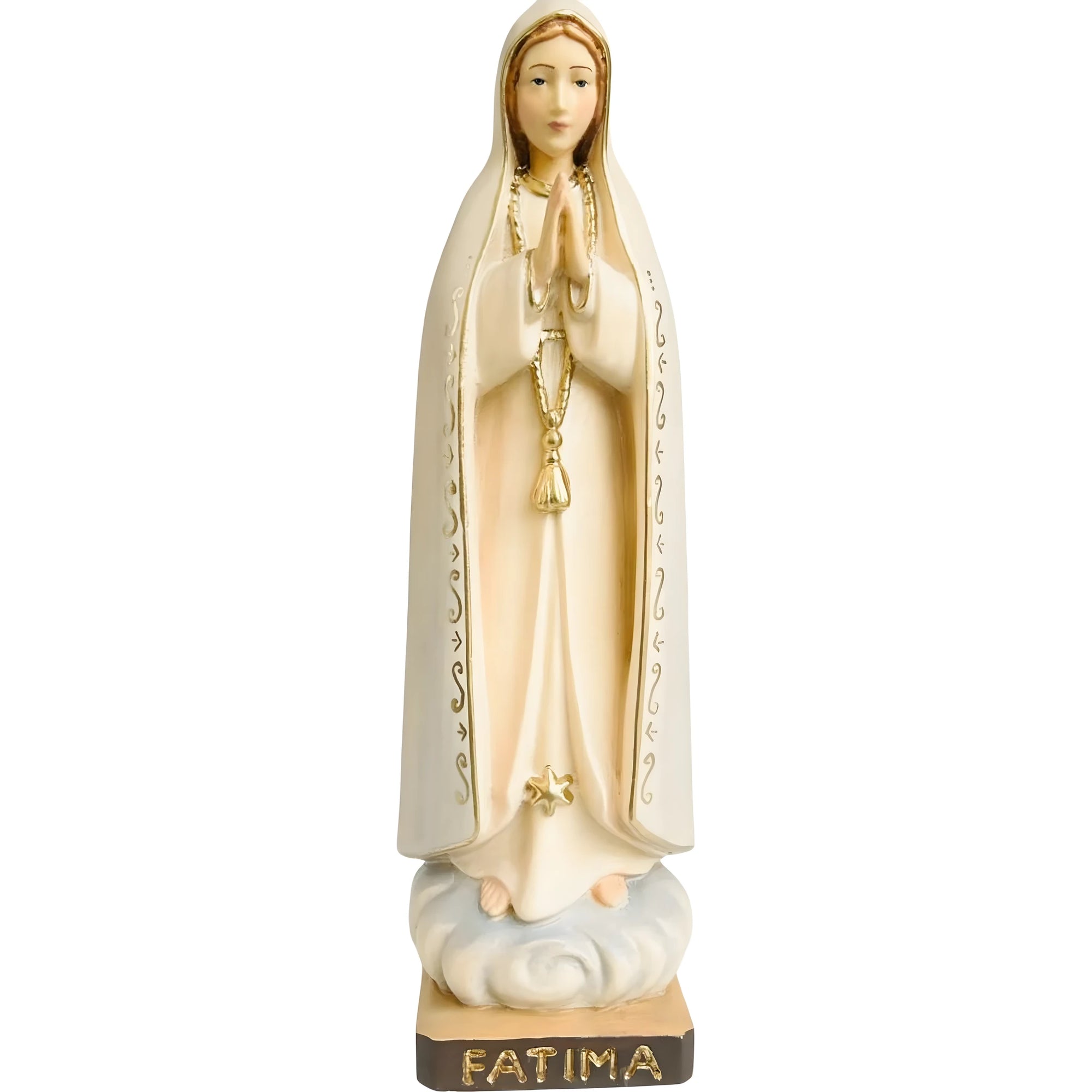 Statua in Legno Madonna di Fatima Pellegrina della Val Gardena