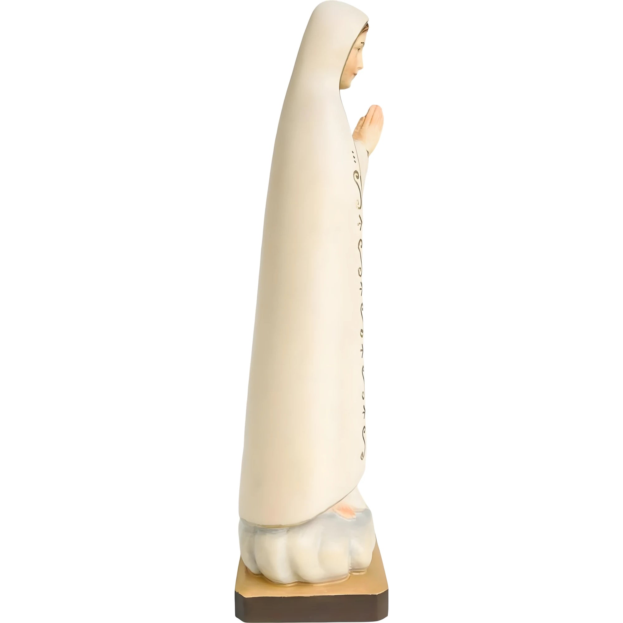 Statua in Legno Madonna di Fatima Pellegrina della Val Gardena