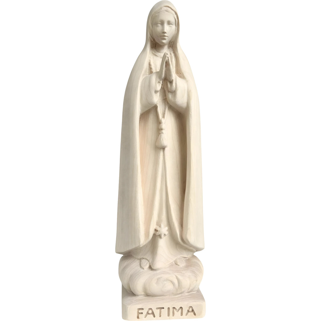 Statua in Legno Madonna di Fatima Pellegrina della Val Gardena