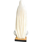Marienstatue aus Holz, pilgernde Madonna von Fátima, handgeschnitzt in Gröden