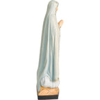 Hand-carved Wooden Statue of Our Lady of Fátima Pilgrim from Val Gardena
