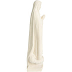 Hand-carved Wooden Statue of Our Lady of Fátima Pilgrim from Val Gardena