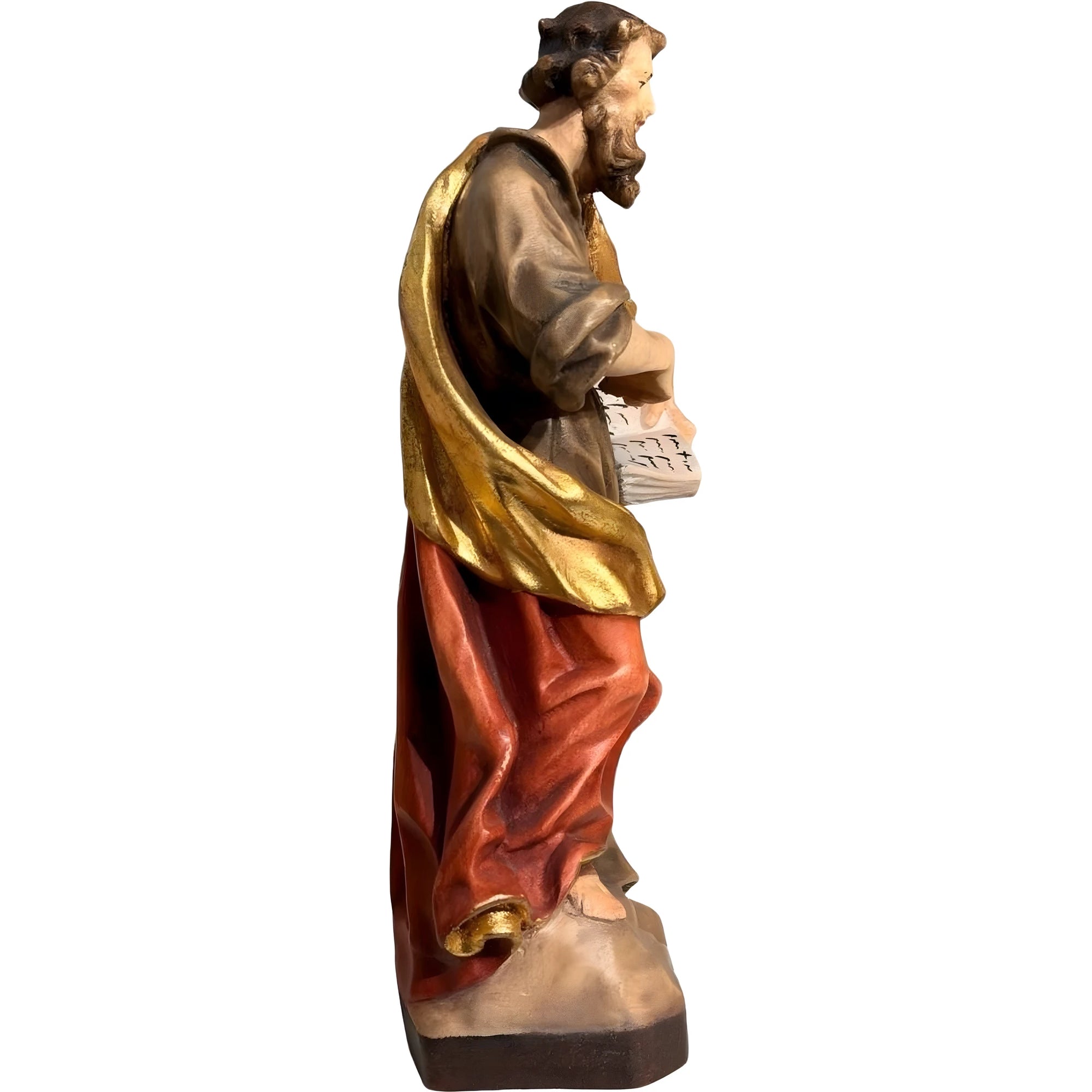 Estátua de Madeira São Benjamim da Pérsia Policromada e Dourada | Dolfi