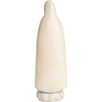 Statue de la Vierge Marie Pèlerine de Fatima, stylisée, en bois, Val Gardena