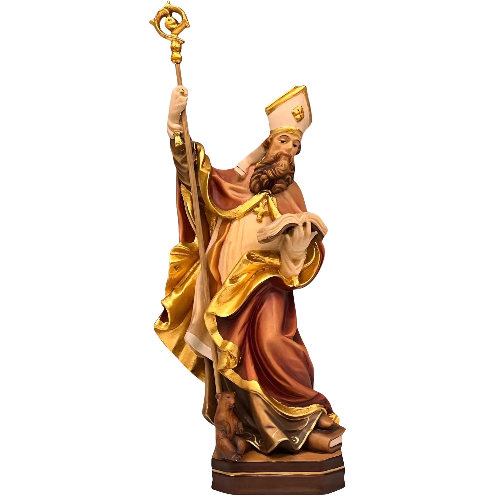 Saint Maximin of Trier with bear