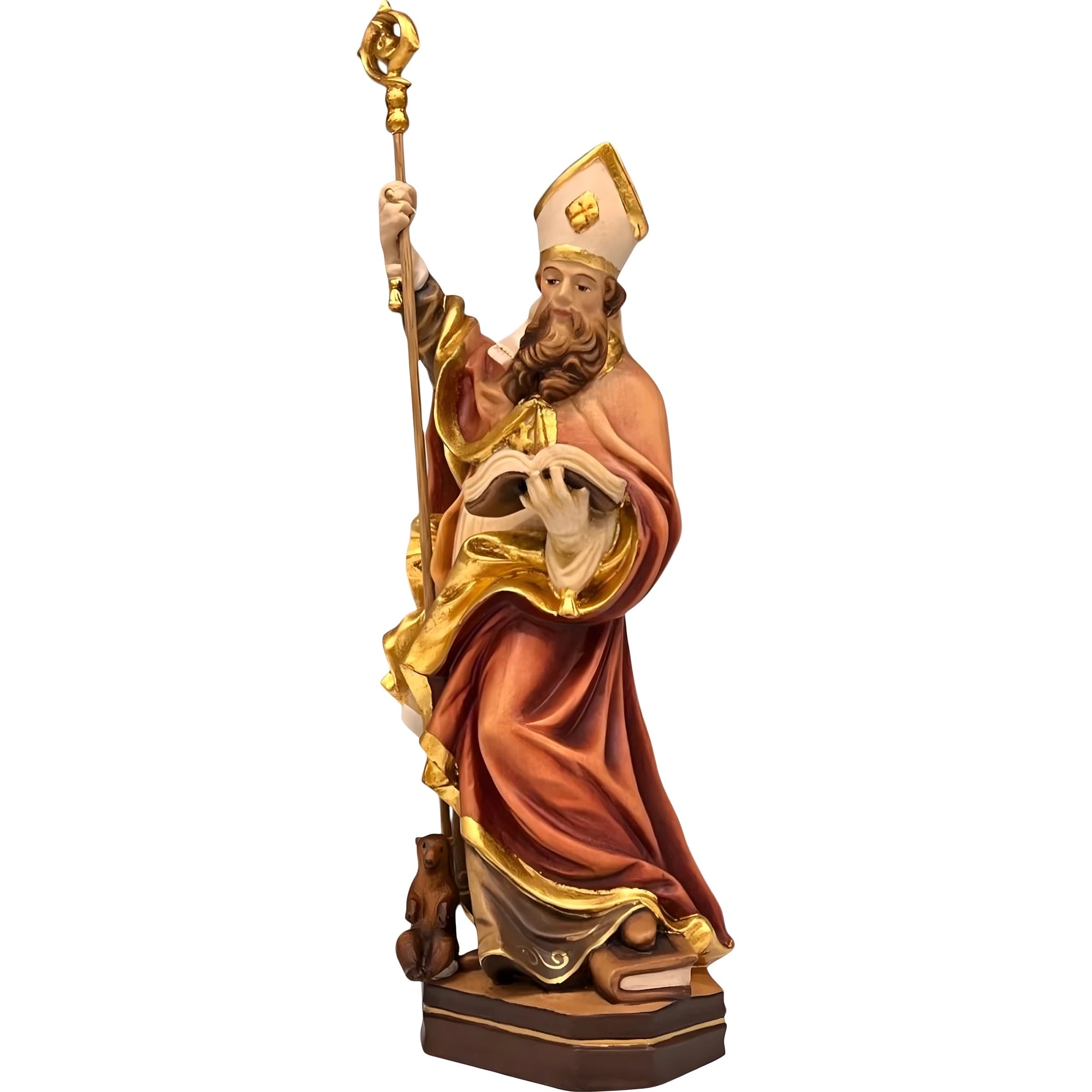 Saint Maximin of Trier with bear