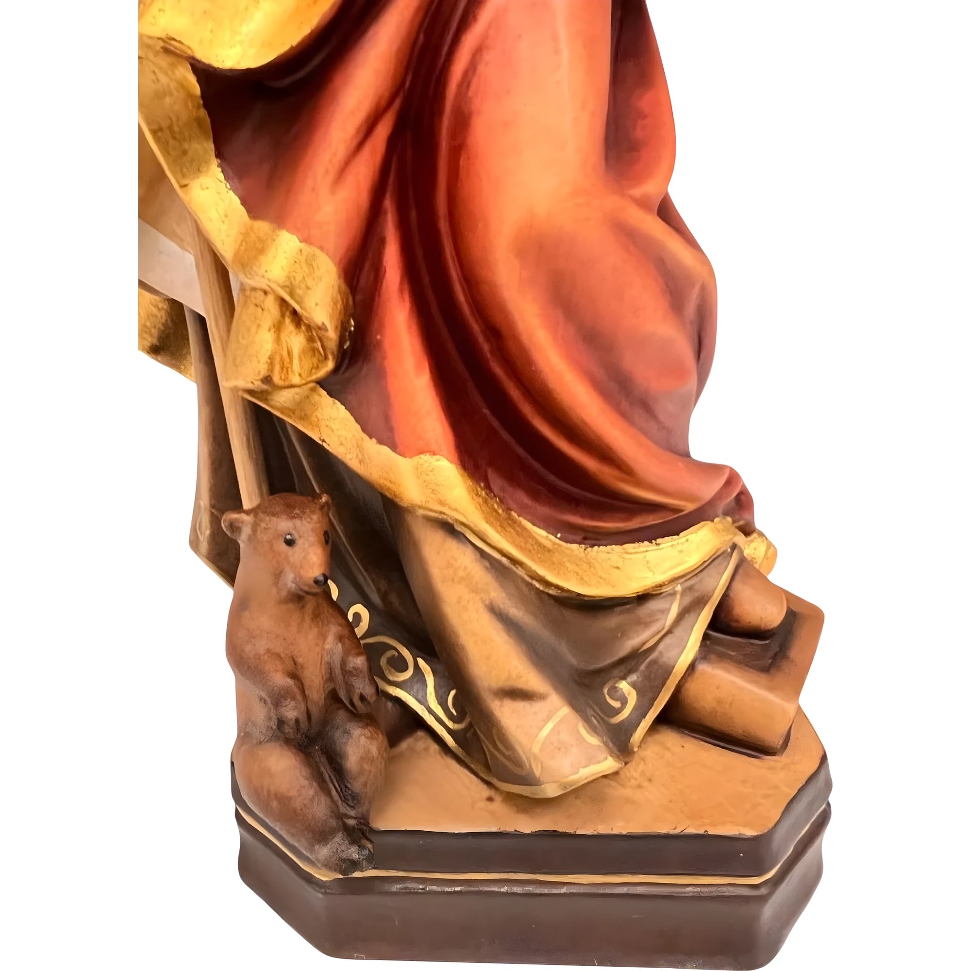 Saint Maximin of Trier with bear