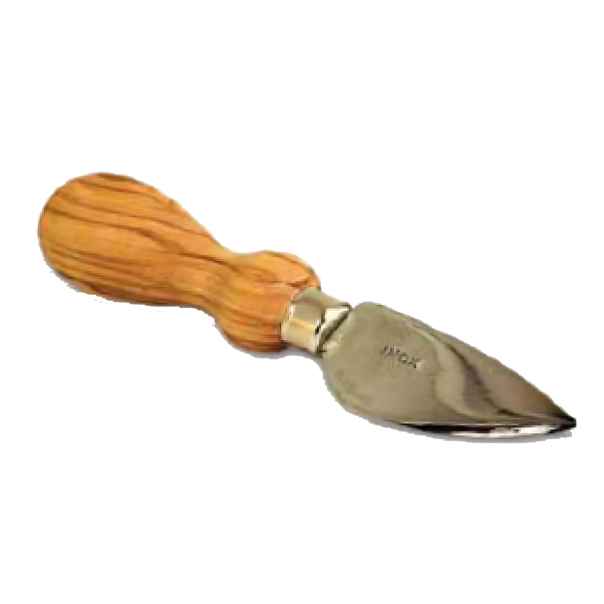 Artisan Olive Wood and Stainless Steel Grana Cutter | 16 cm
