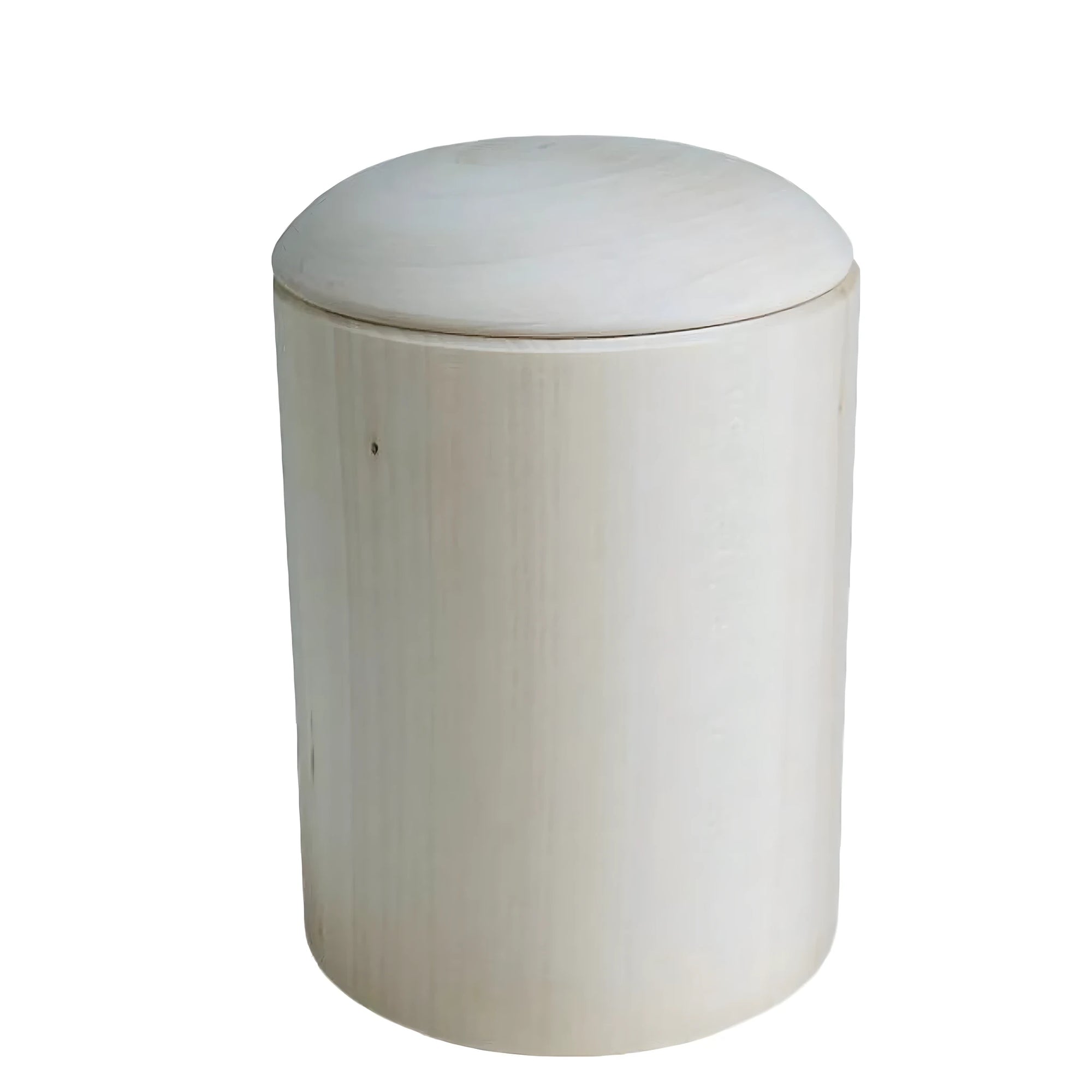 Handmade Maple Wood Cinerary Urn, 30 cm