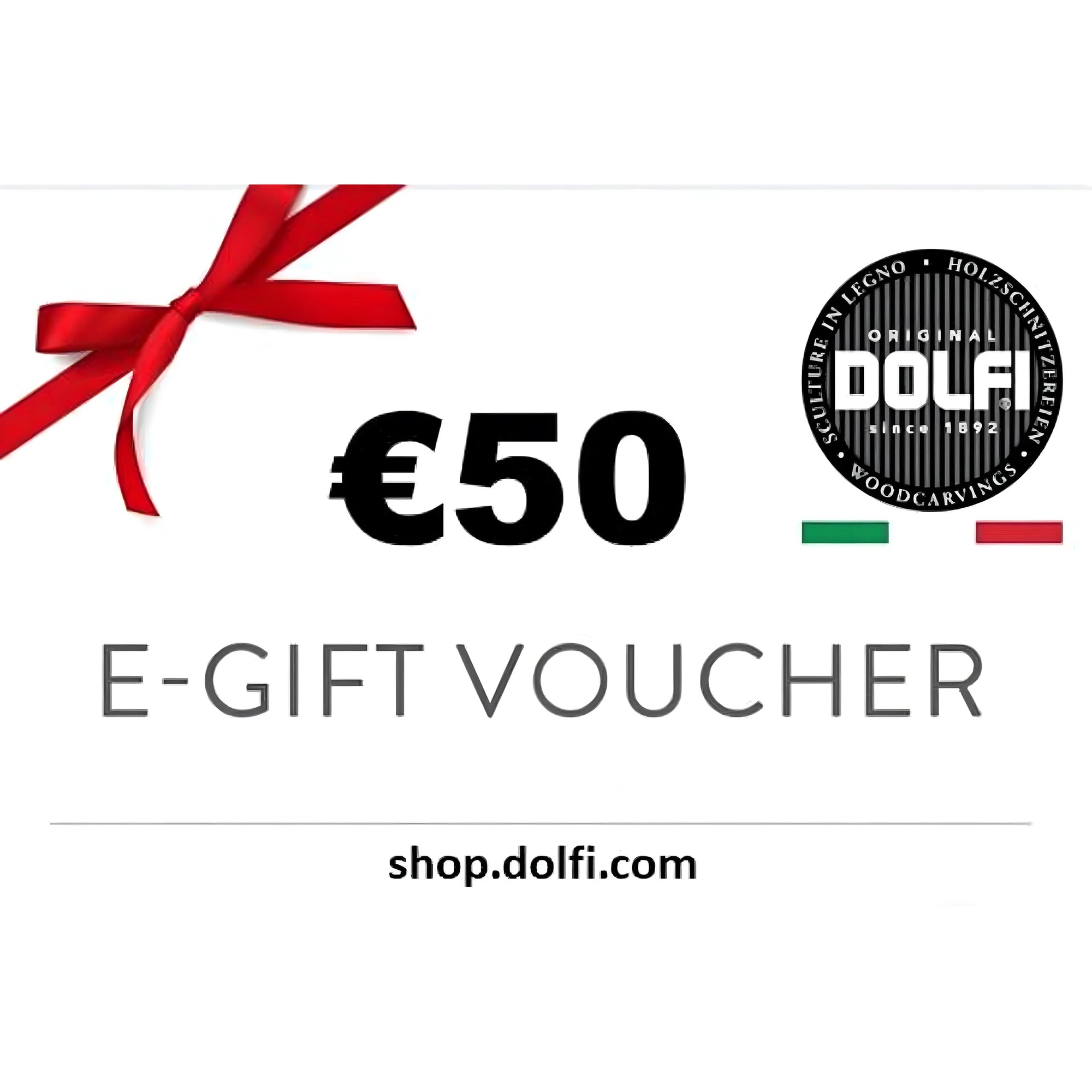 Gift Voucher for Handcrafted Wood Sculptures from Val Gardena