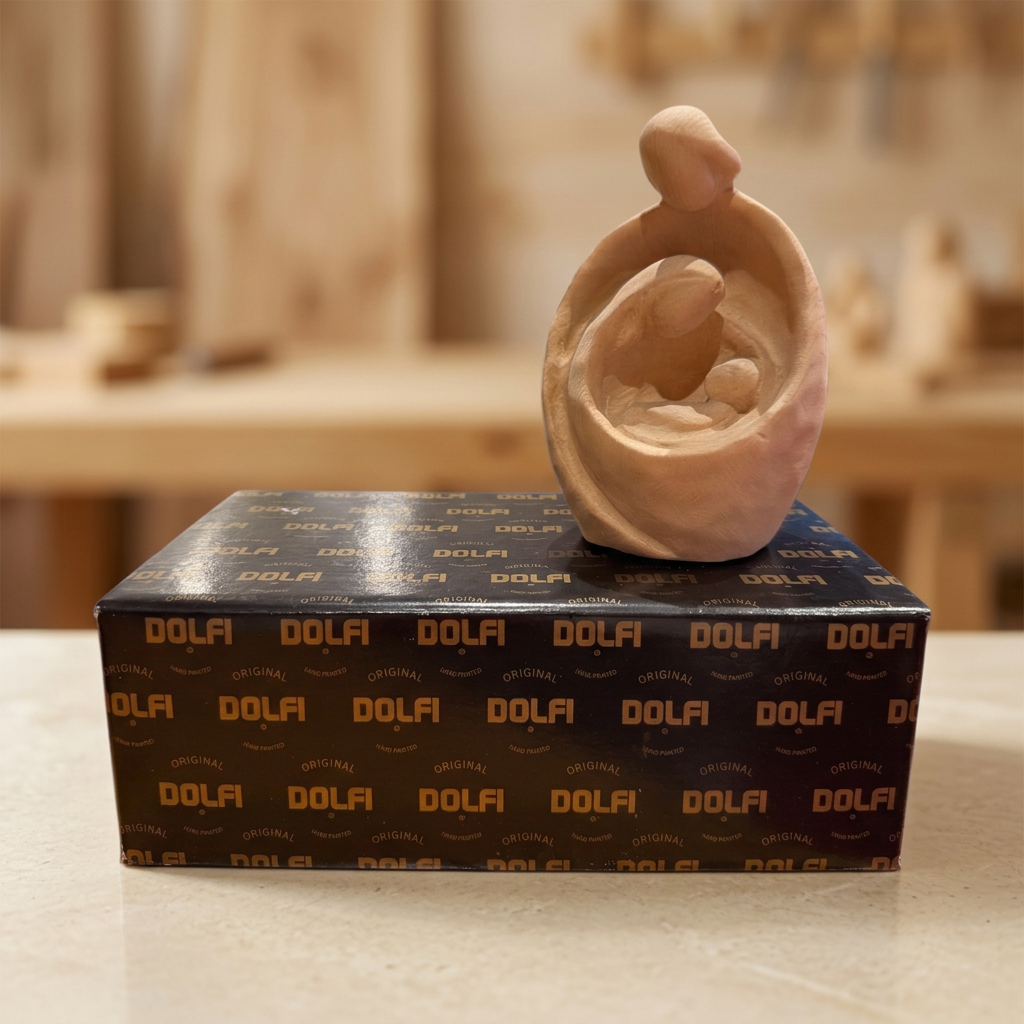 Scatola originale DOLFI in ambientazione coordinata